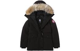 Canada Goose: Чёрный пуховик 