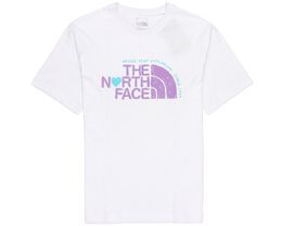 The North Face: Белая футболка 