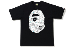 A BATHING APE: Чёрная футболка 