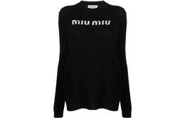 Miu Miu: Чёрный свитер 