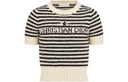 Dior: Свитер в полоску 