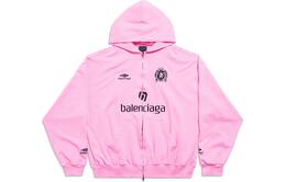 Balenciaga: Розовая футболка 