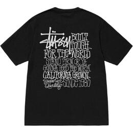 Stussy: Фиолетовая футболка 