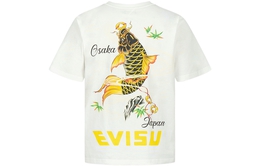 Evisu: Белая футболка 