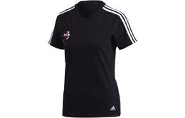 Adidas: Чёрная футболка 
