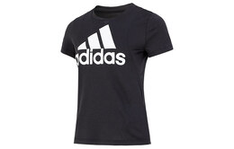 Adidas: Чёрная футболка 