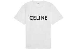 CELINE: Белая футболка 