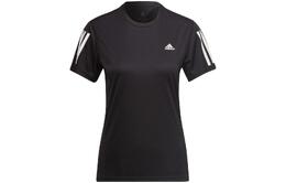 Adidas: Чёрная футболка 