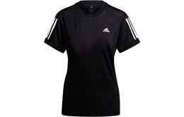 Adidas: Чёрная футболка 