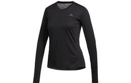 Adidas: Чёрная футболка 