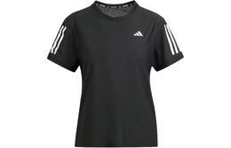 Adidas: Чёрная футболка 