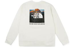 The North Face: Белая толстовка 