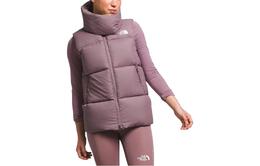 The North Face: Фиолетовый жилет 