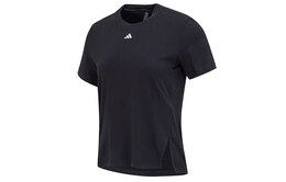 Adidas: Чёрная футболка 