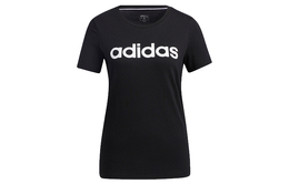 Adidas: Чёрная футболка 