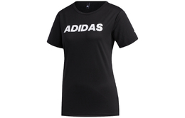 Adidas: Чёрная футболка 