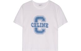 CELINE: Белая футболка 