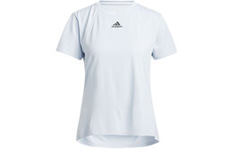 Adidas: Синяя футболка 