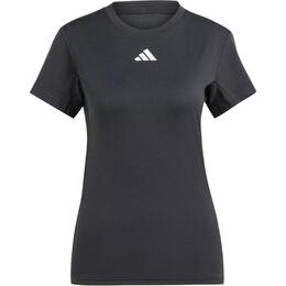 Adidas: Чёрная футболка 