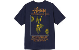 Stussy: Оранжевая футболка 