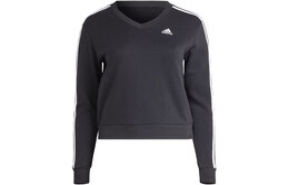 Adidas: Чёрная толстовка  Essentials