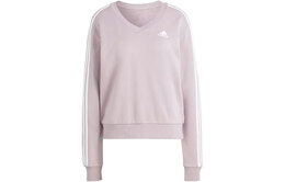 Adidas: Фиолетовая толстовка  Essentials