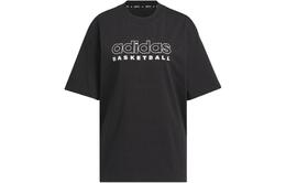 Adidas: Чёрная футболка 