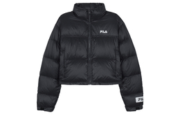 Fila: Чёрный пуховик 