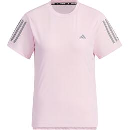 Adidas: Розовая футболка 