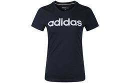 Adidas: Чёрная футболка 