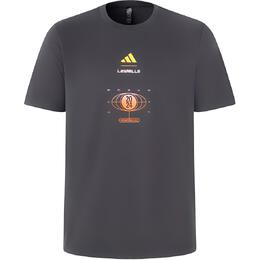 Adidas: Чёрная футболка  X