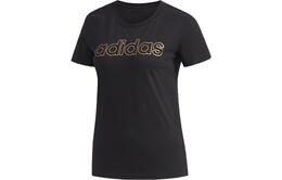 Adidas: Чёрная футболка  Essentials