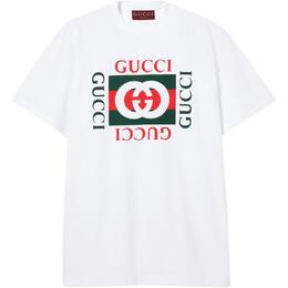 Gucci: Белая футболка 