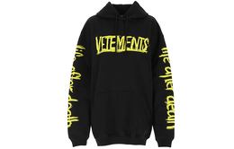 Vetements: Чёрная толстовка 