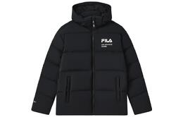 Fila: Чёрный пуховик 