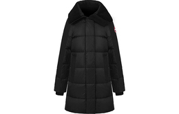 Canada Goose: Чёрный пуховик 