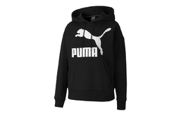 PUMA: Чёрная толстовка 