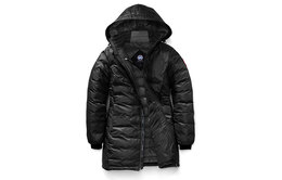 Canada Goose: Чёрный пуховик 