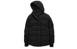 Canada Goose: Чёрный пуховик 