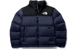 The North Face: Синий пуховик 