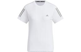 Adidas: Белая футболка 