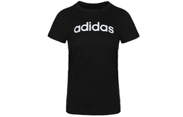 Adidas: Чёрная футболка 