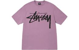 Stussy: Фиолетовая футболка 