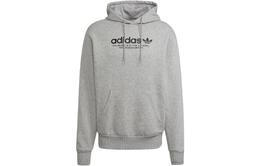 Adidas: Серая толстовка 