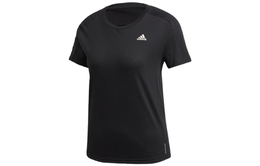 Adidas: Чёрная футболка 