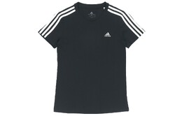 Adidas: Чёрная футболка 