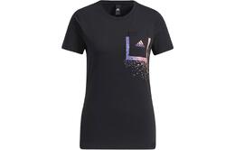 Adidas: Чёрная футболка 