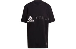 Adidas: Чёрная футболка 