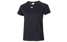 Adidas: Чёрная футболка 