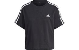 Adidas: Чёрная футболка 